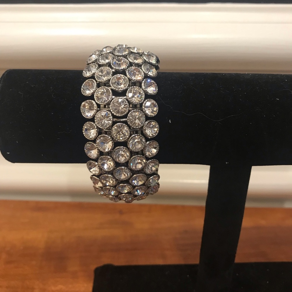 Stretch crystal bracelet